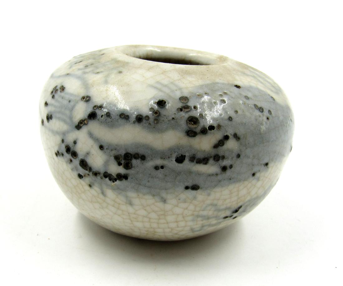 Ancient Chinese Ming Dynasty Cosmetic Bowl with: Item: Ancient Chinese Ming Dynasty Cosmetic Bowl with Inscription Date: Circa 1368–1644ad Material: Porcelain Dimensions: 70x46mm; 160grams Ancient Chinese Ming Dynasty Cosmetic Bowl with Inscriptio