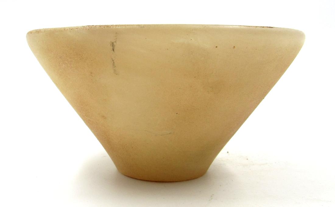 Ancient Egyptian Alabaster Bowl: Item: Ancient Egyptian Alabaster Bowl Date: Circa 3100-2686 BC Material: alabaster Dimensions: 127x68mm; 500grams Ancient Egyptian Alabaster Bowl . The item comes with a Lifetime Authenticity Certific