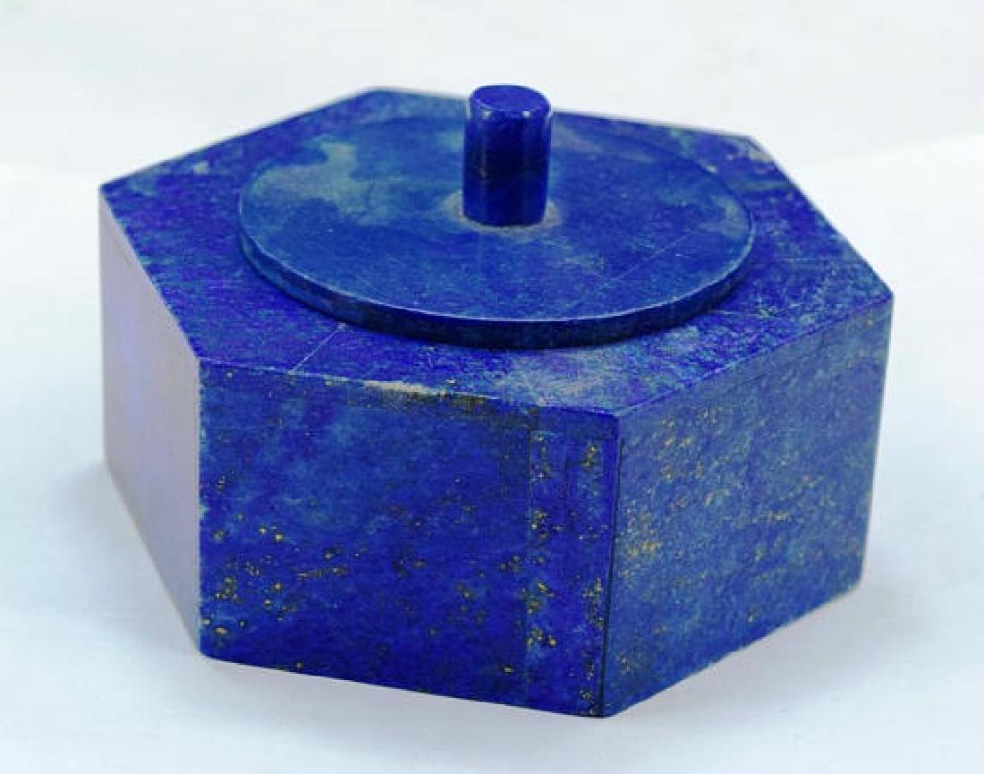 Fine Lapis Lazuli Jewelry Box - Decorative ~ Handmade ~ (1 of 5)