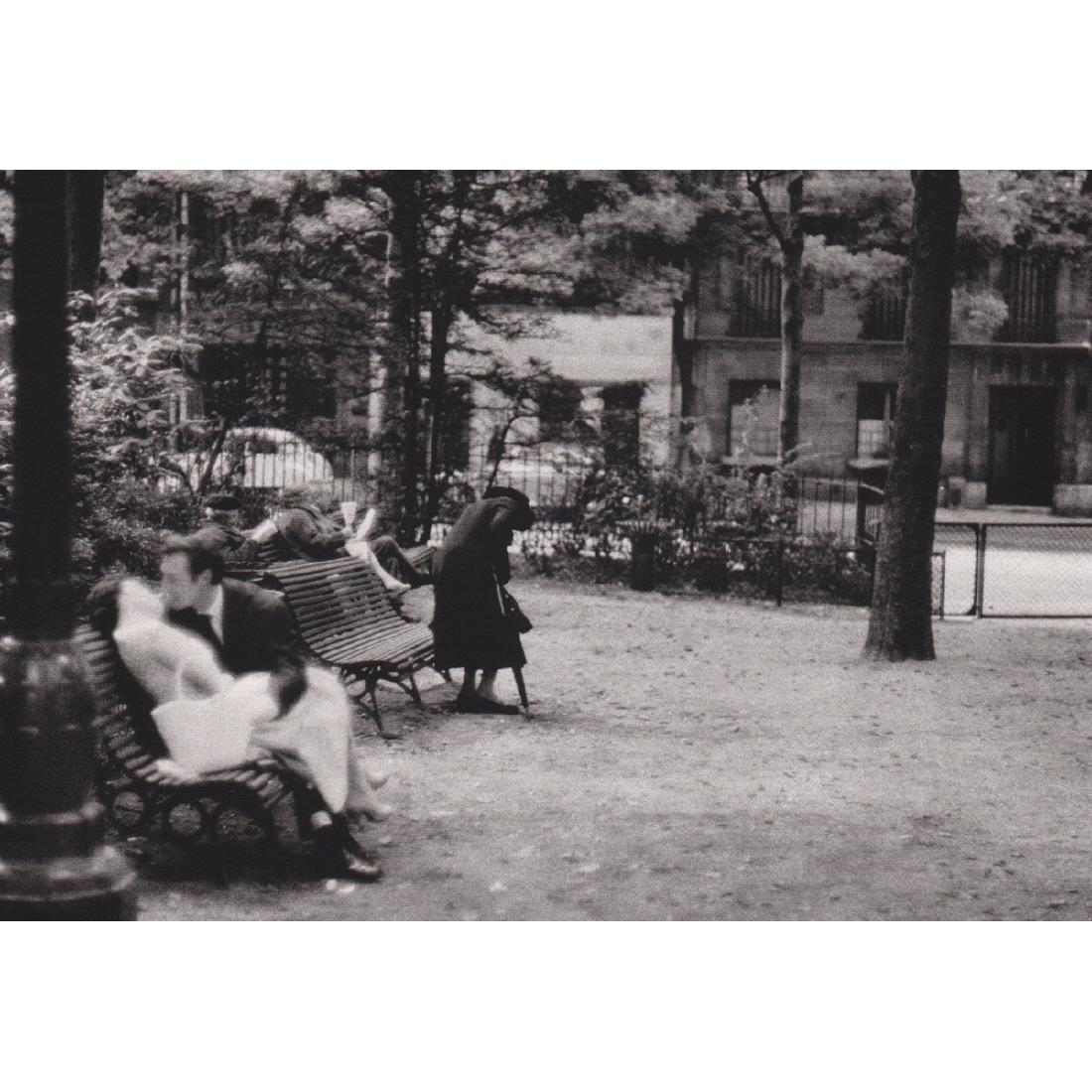 BRUCE DAVIDSON - La Veuve Montmartre: Artist: BRUCE DAVIDSON Print Title: La Veuve Montmartre, 1957 Medium: Sheet-fed Gravure Printing Date: 1980's Printed in France Image Size approx: 8.5 x 5.5 inches Bruce Davidson (b. 1933) is an Ameri