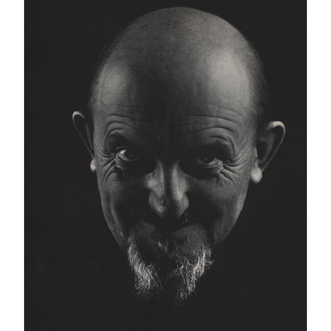 PHILIPPE HALSMAN - Ansel Adams: Artist: PHILIPPE HALSMAN Print Title: Ansel Adams Medium: Sheet-Fed Gravure Printed in 1950's Printed in the USA Image Size approx: 8.5 x 10 inches Philippe Halsman (1906-1979) was an American portrai