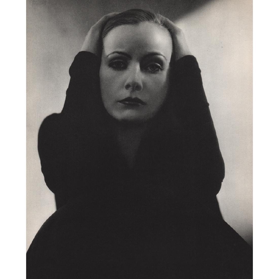 EDWARD STEICHEN - Gloria Swanson: Artist: EDWARD STEICHEN Print Title: Gloria Swanson Medium: Sheet-fed Gravure Printing Date: 1960's Printed in Germany Image Size approx: 9.5 x 11.5 inches Edward Jean Steichen (1879-1973) was a Luxem