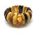 Exclusive antique Baltic amber cut bracelet 105 gr