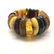 Exclusive antique Baltic amber cut bracelet 105 gr - 3
