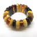 Exclusive antique Baltic amber cut bracelet 105 gr - 5