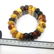 Exclusive antique Baltic amber cut bracelet 105 gr - 6