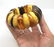 Exclusive antique Baltic amber cut bracelet 105 gr - 8