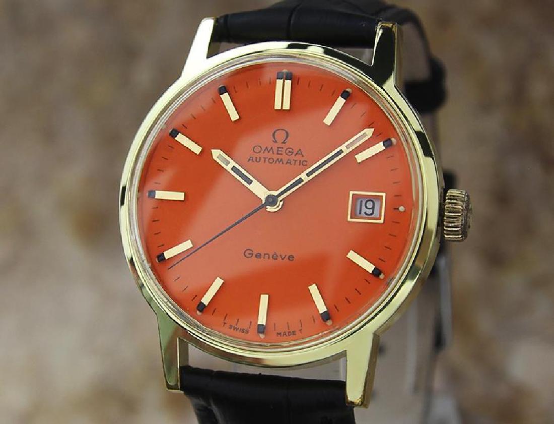 Omega Geneve 35mm Swiss 1970s Automatic Gold Plated (1 of 8)