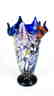 MURANO GLASS VASE FANTASY BLUE - 4