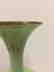 French Green On White Overlay Glass Vase, ca1880 - 5