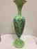 French Green On White Overlay Glass Vase, ca1880 - 7