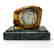 Collectible vintage standing clock Baltic amber green
