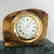 Collectible vintage standing clock Baltic amber green - 8