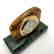 Collectible vintage standing clock Baltic amber green - 9