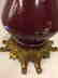 French Porcelain Gilt Enamel Vase Mounted as Lamp, 1900 - 5