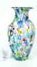 MURANO GLASS VASE MILLEFIORI - 10