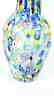 MURANO GLASS VASE MILLEFIORI - 6