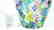 MURANO GLASS VASE MILLEFIORI - 9
