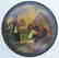 ANTIQUE BRITISH MILITARY HAND PAINTED LACQUER BOX -