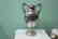 Italian Silver Engraved Flower Vase, 1950s - 2
