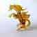 Figurine of Pegasus the winged horse amber coloured - 4