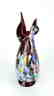 MURANO GLASS VASE FANTASY RED - 3
