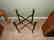 Vintage Wood Hand Painted Tole Serving Tray with Wood - 5