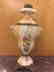 Antique Paris Porcelain Floral Vase