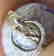 RUSSIAN SILVER ENAMEL ANTIQUE EGG SHAPE PENDANT w/ STAR - 5
