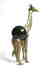 Vintage statue bronze Giraffe Serpentine shpere ø60mm - 3