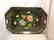Vintage Metal Hand Painted Tole Serving Tray 26” x 13” - 3