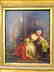 PAIR OF ANTIQUE 19th CENTURY FRAMED PAINTINGS on TIN - - 2