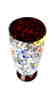 MURANO GLASS VASE FANTASY RED - 4