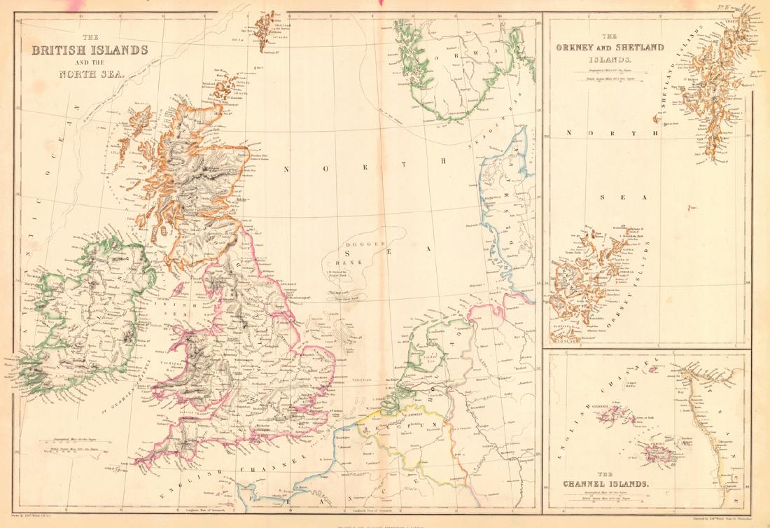 British Islands and The North Sea. (1 of 1)