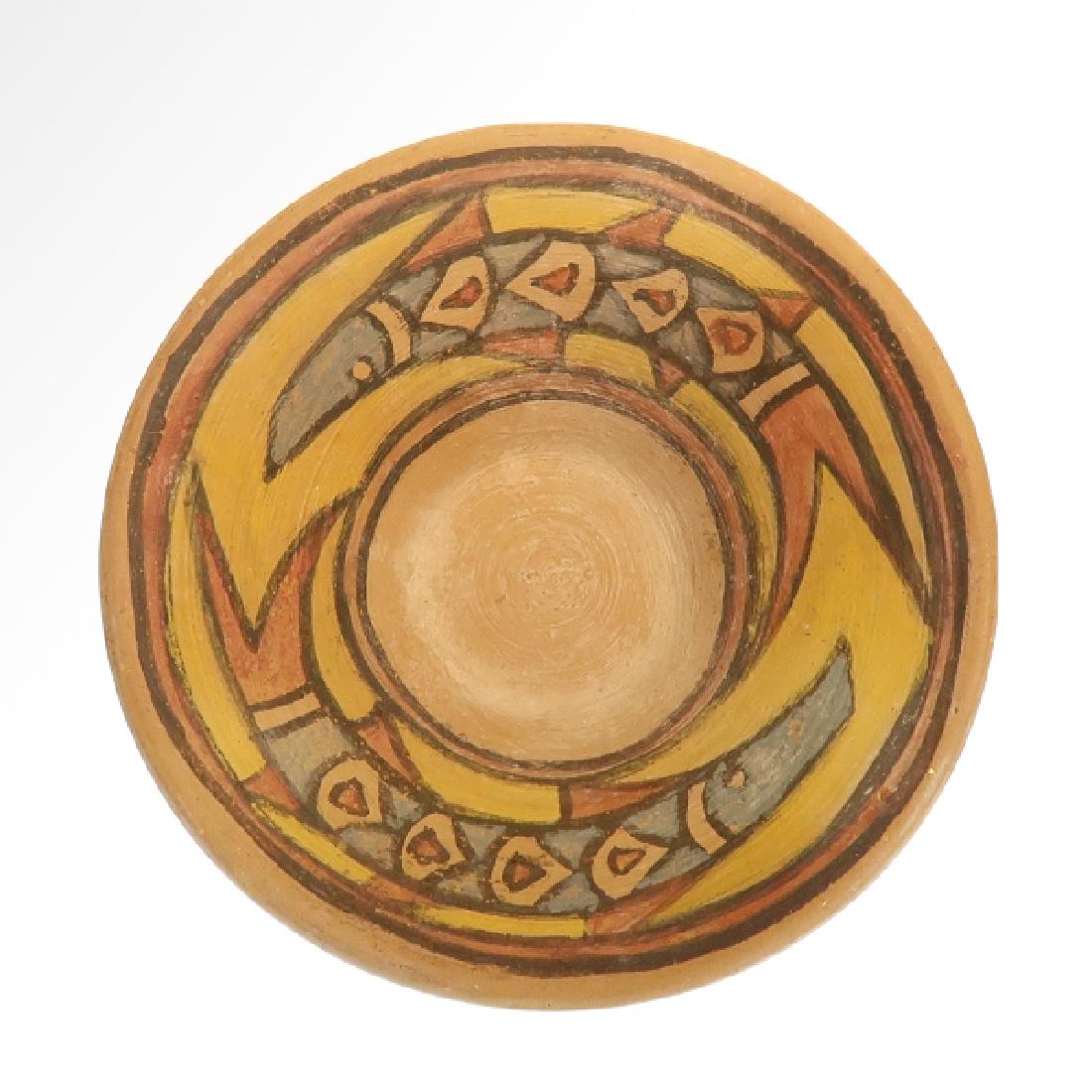 Indus Valley Mhenjo-Daro Terracotta Dish Decorated with (1 of 4)