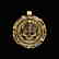 Byzantine Amethyst, Pearls and Gold Pendant, c. 8th -