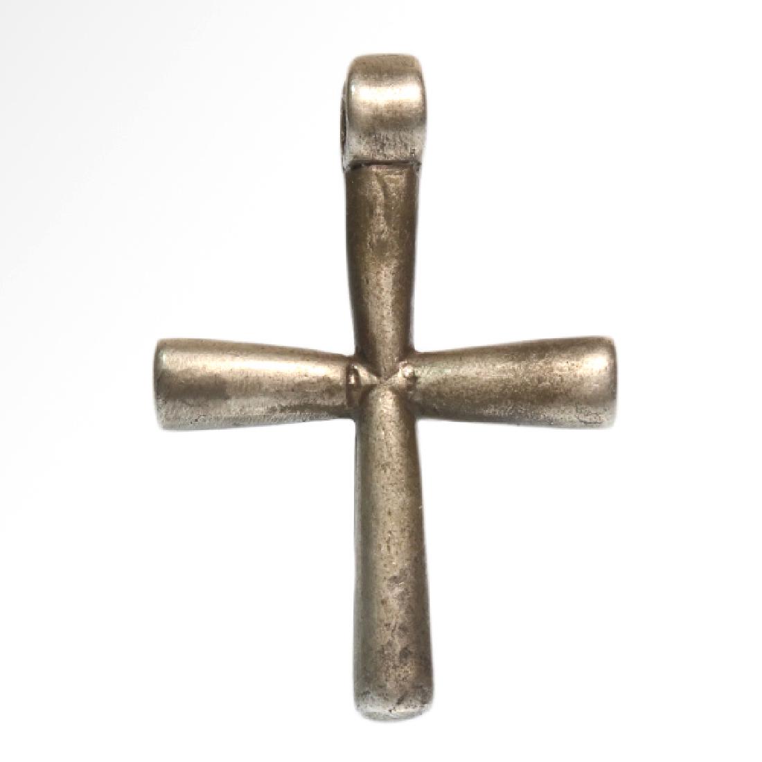 Byzantine Silver Cross, c. 6th-8th Century A.D. (1 of 5)