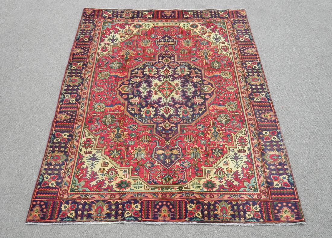Hand Knotted Semi Antique Wool on Wool Persian Turkmen (1 of 7)