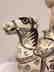 Chinese Black and Cream Glazed Horse and Rider, ca1900 - 6