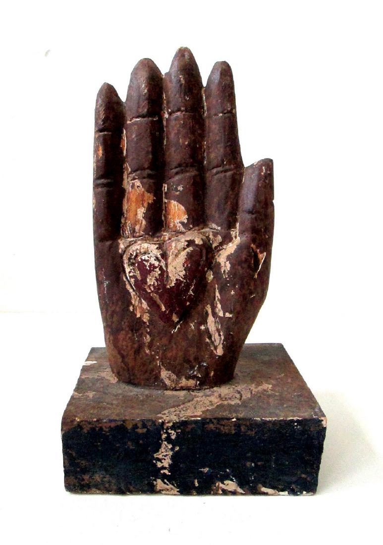 Heart In Hand Carving (1 of 10)