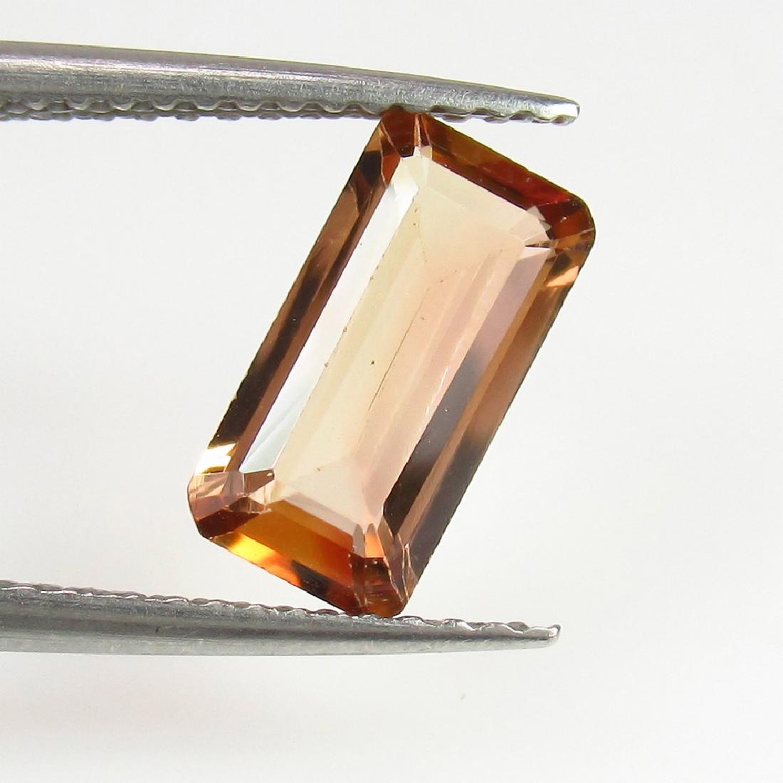 1.22 Ct Genuine Loose Brown Tourmaline Emerald cut: Item: 1.22 Ct Genuine Loose Brown Tourmaline Emerald cut Loose Gemstone: Natural Tourmaline Stone Clarity: VVS Carat Weight: 1.22 Size/Dimensions: 9.70 x 5.10 x 3.10 mm High Class Full Luster / Brown