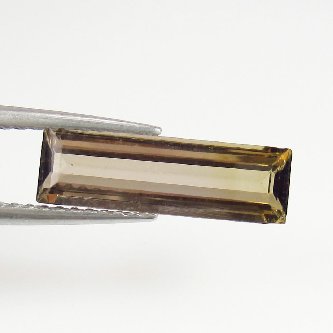 1.54 Ct Genuine Loose Brown Tourmaline Top Rectangle (1 of 2)