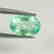 0.84 Ct Genuine Loose Colombian Emerald Oval cut
