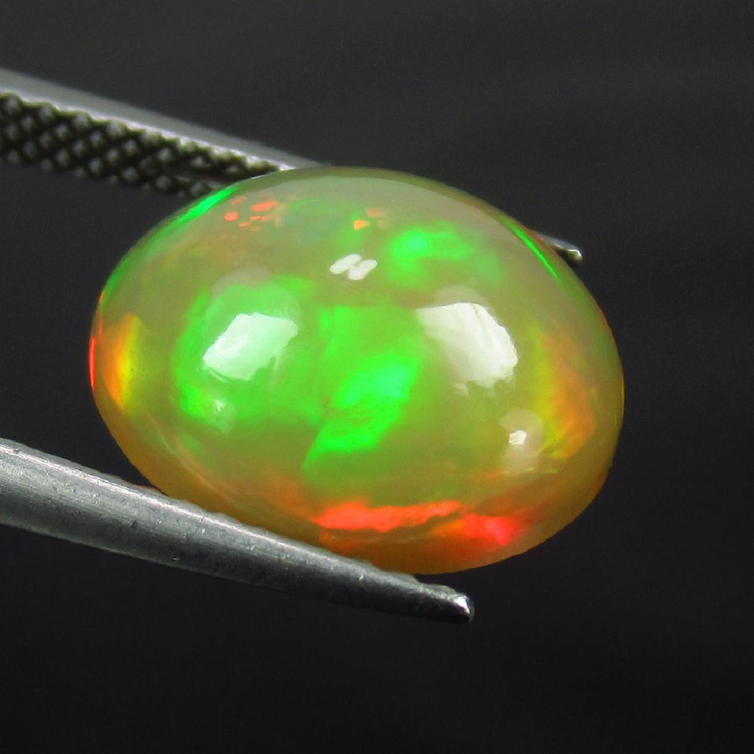 3.05 Ct Genuine Loose Ethiopian Multi-Color Fire Welo (1 of 3)
