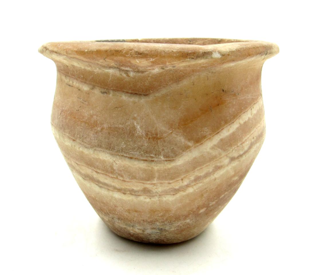Ancient Egyptian Alabaster Jar (1 of 4)
