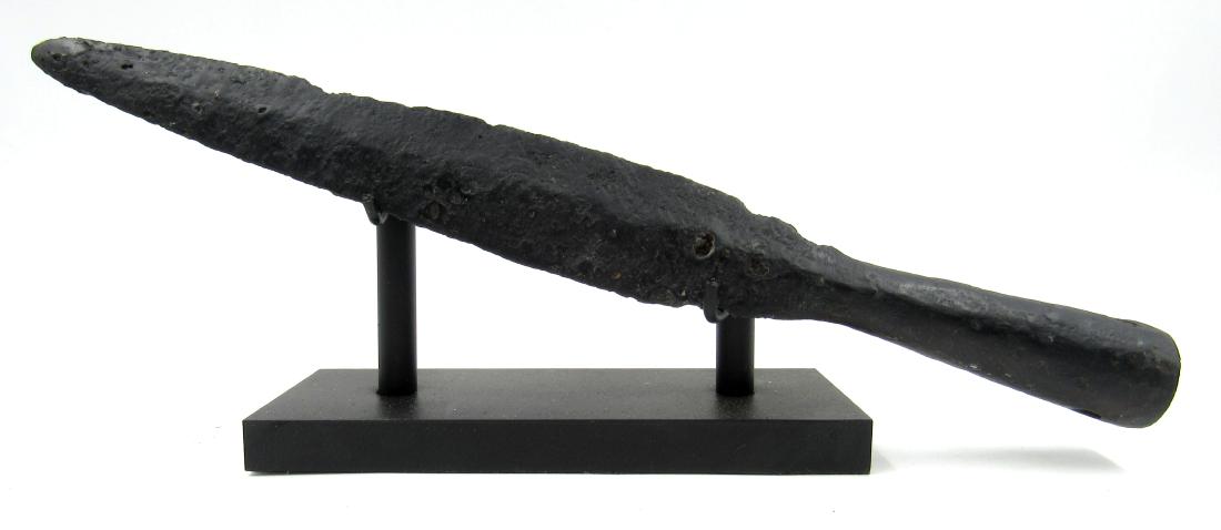 Ancient Roman Iron Legionary Cavalry Spear on Display (1 of 3)