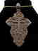 Late Medieval Bronze Cross Pendant