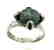 Medieval Viking Era Silver Ring with Stone