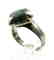 Medieval Viking Era Silver Ring with Stone - 2