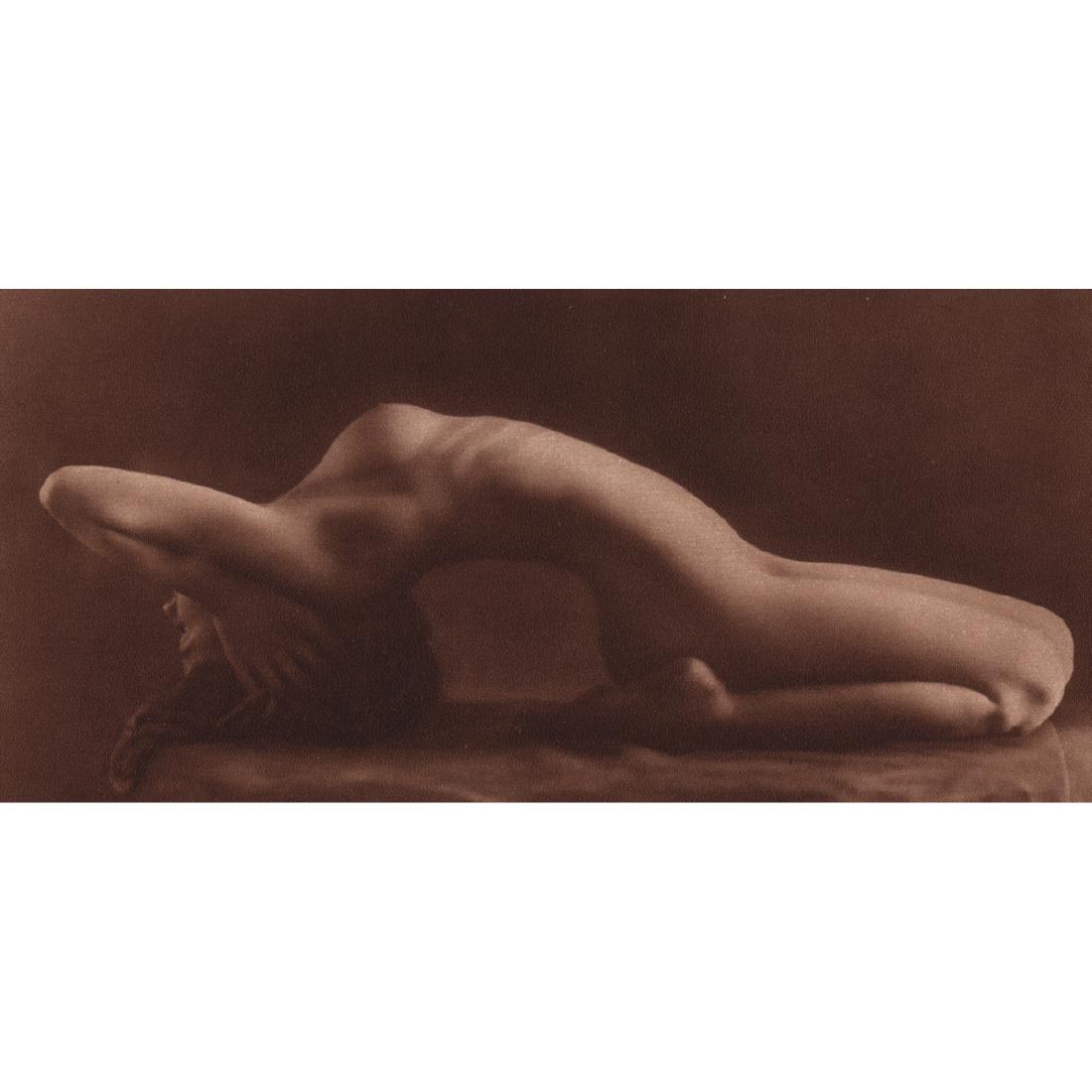 DRTIKOL - Nude: Artist: DRTIKOL Print Title: Nude Medium: Sheet-fed Gravure Printing Date: 1920's Printed in Germany Image size approx. 8.25 x 4 inches Frantisek Drtikol (1883-1961) was a Czech photographer whose pho